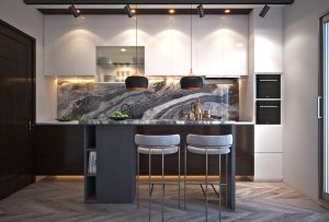 modern kitchen design, duplex house kitchen interior design